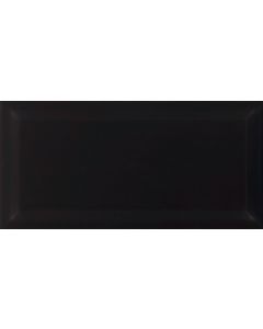 Mosa Trocader 10x20cm Zwart Glans (1001010020)