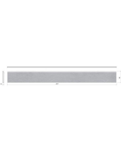 Mosa Terra XXL 206BP Plint 095X900 Middengrijs 13mm Mat