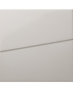 Mosa Murals Lines 36510 Wandtegel 150X150 Bright White 7mm Glans