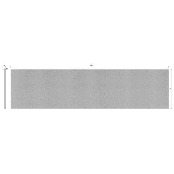 Mosa Terraxxl 30x120cm Zwart Mat (203HV030120)